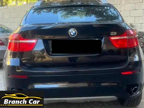 BMW X6 2009 للبيع: الفخامة السوداء والأداء xDrive الاستثنائي...