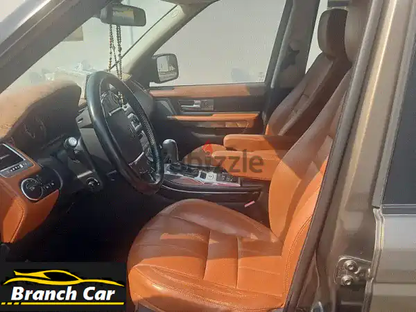 للبيع: رنج روفر HSE سبورت 2013 الفاخرة – لون بني أنيق | دفع رباعي وأداء استثنائي