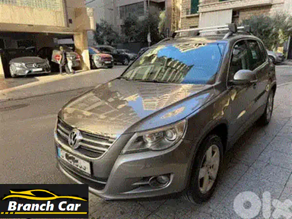 فولكس فاجن تيجوان 2010 فل أوبشن 4Motion - فخامة سوداء وأداء رياضي بانتظارك!