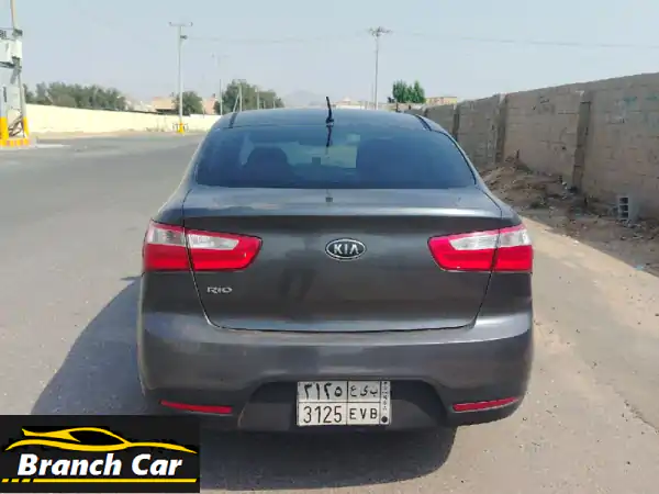 كيا ريو 2013 فل كامل بجدة: اعتمادية بلا حدود! ماكينة، جير، وشاسيه بحالة ممتازة.