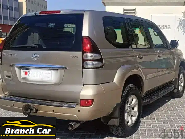 تويوتا برادو 2005 VX V6 ذهبية: الأسطورة العائلية...