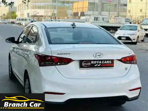 فرصة ذهبية: هيونداي أكسنت 2019 بيضاء | مالك واحد، صيانة ممتازة، تأمين وتسجيل حتى 2026