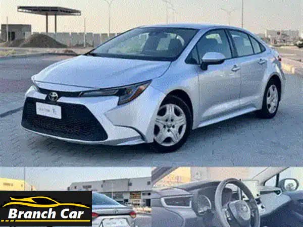 تويوتا كورولا 2020 SE وارد - أزرق مميز | فل كامل وجاهزة للانطلاق