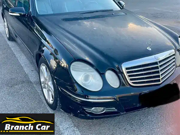 فرصة استثنائية: مرسيدس بنز E350 موديل 2008 سوداء -...