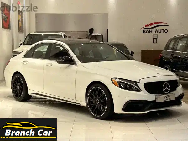 امتلك الآن: مرسيدس C300 AMG 2018 البيضاء | وارد كندا،...