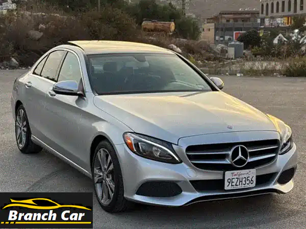 مرسيدس C300 2017 الفاخرة الرياضية (فضي) - بانوراما...