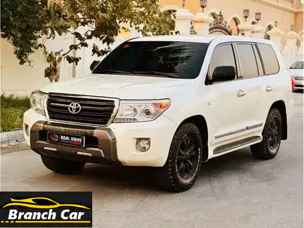 فرصة لا تعوض: تويوتا لاندكروزر GXR 2008 بيضاء V6...