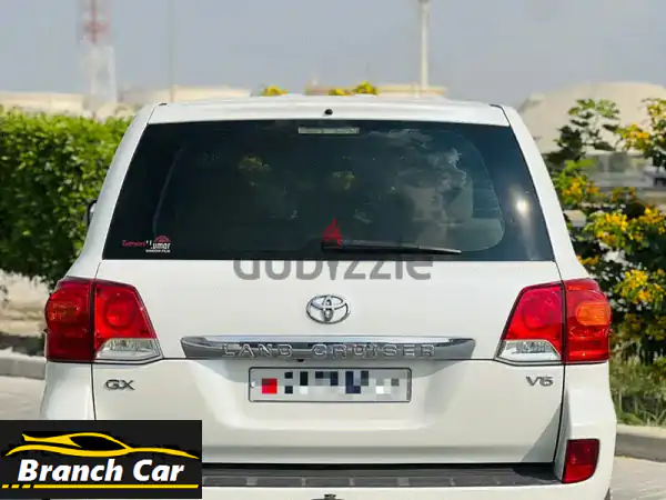 Toyota Land Cruiser GX 2013 WHITE
