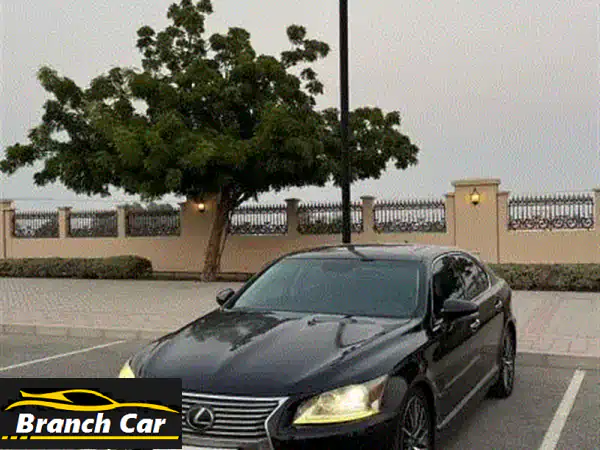لكزس LS 460 2014 خليجي أسود للبيع: قمة الفخامة...