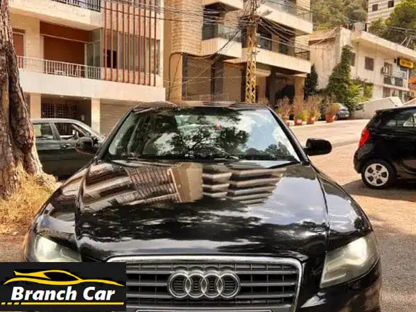 Audi A4 2011 سوداء 1.8T | فخامة ألمانية بمالك واحد وصيانة كاملة