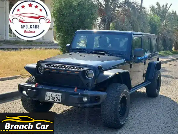 للبيع: جيب رانجلر ساهارا 2012 أسود ملكي | Jeep Wrangler Sahara 2012...