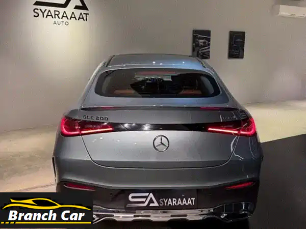 مرسيدس GLC 200 موديل 2025 | فخامة وجاهزية تامة (13 كم فقط) | ضمان وكالة وتأمين شامل!