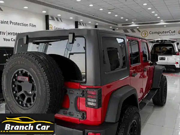 جيب رانجلر JKU سبورت 2014 خليجي: معدلة، نظيفة، وجاهزة لأقوى المغامرات!