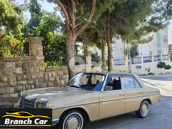 مرسيدس بنز 200 موديل 1974: تحفة كلاسيكية نادرة...
