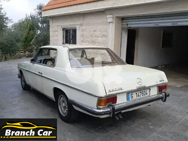 فرصة استثنائية: مرسيدس بنز 280CE كوبيه 1973 كلاسيكية (W114)...