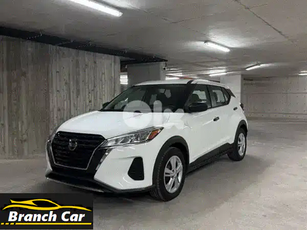 فرصة العمر: نيسان كيكس 2021 أبيض (80,000 ميل) - بحالة...