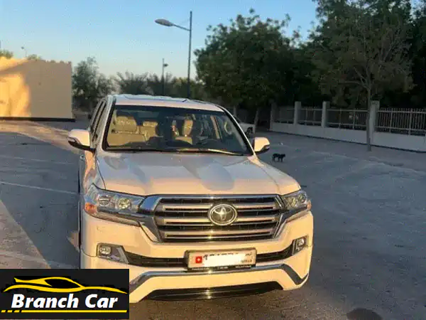 فرصة! تويوتا لاندكروزر 2018 GXR V6 أبيض - وكالة البحرين...