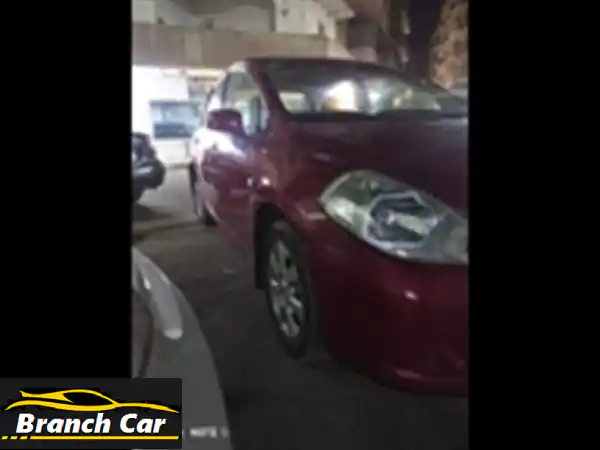 فرصة ذهبية: نيسان تيدا 2008 بحالة المصنع ورخصة 3...