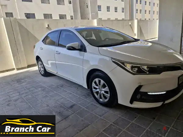 امتلك الأسطورة: تويوتا كورولا 2018 XLI بيضاء -...