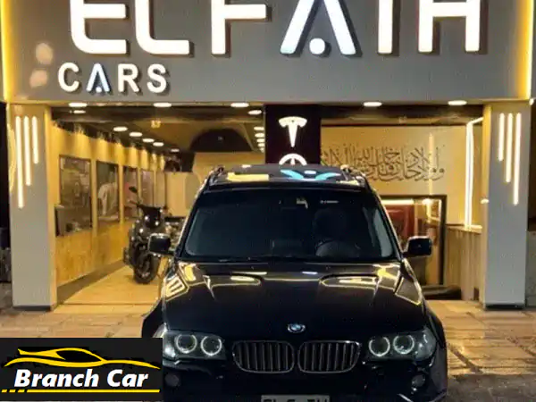 امتلك الفخامة المتجددة: BMW X3 2008 أسود - دواخل زيرو،...