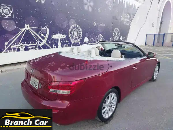 فرصة لا تعوض: لكزس IS300C كشف 2010 – وارد الساير |...