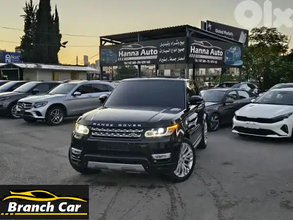 Range Rover Sport 2014 HSE 7 SEATS clean car fax 0 fault 0 accident