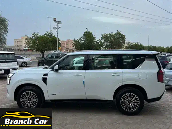 نيسان باترول 2025 تتنايم LE البيضاء الجديدة كلياً:...