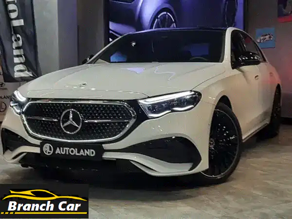 مرسيدس E200 2025 AMG PREMIUM PLUS: الفخامة المطلقة...