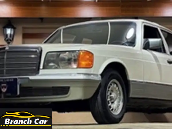 فرصة ذهبية: مرسيدس S 280 كلاسيكية (W126) موديل 1982 للبيع - 97 ألف كم فقط! التجمع، القاهرة الجديدة