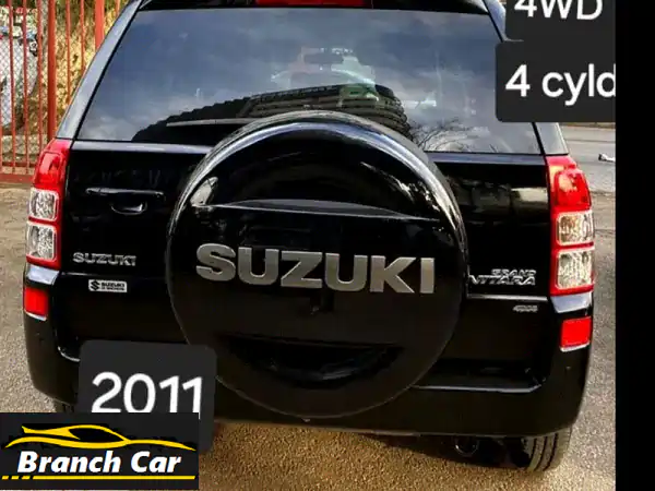 سوزوكي جراند فيتارا 2011 4WD (أسود): يابانية أصلية...