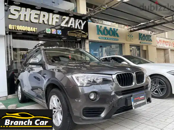 BMW X3 2015 XDRIVE 20i Twin Power Turbo: مالك أول، صيانة منتظمة،...