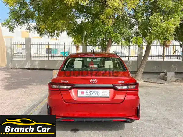لا تفوت! تويوتا يارس 2023 حمراء كسر زيرو | أول مالك | عداد قليل جداً