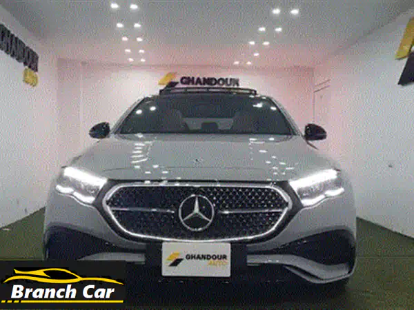 مرسيدس E200 2025 AMG PREMIUM PLUS: الفخامة المطلقة والأداء الرياضي ينتظرانك!
