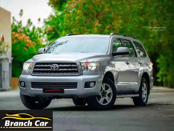 تويوتا سيكويا 2010 فضي | SUV العائلي القوي والفاخر...