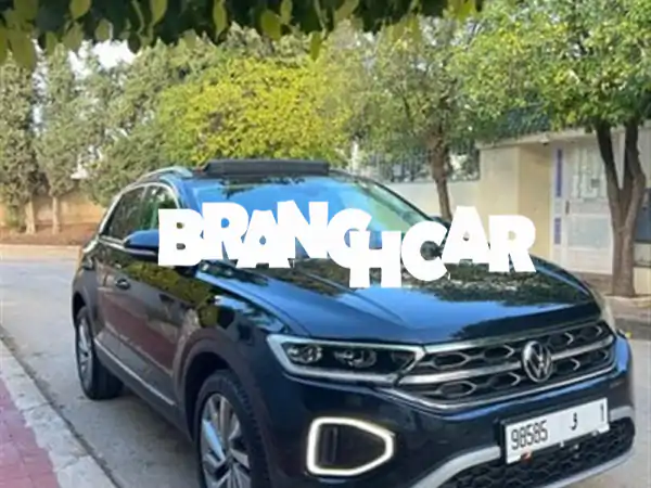 فولكس فاجن T-Roc ديزل 2023 Extreme للبيع | 25 ألف كم فقط | سقف بانورامي | كاملة المواصفات كسر الزيرو