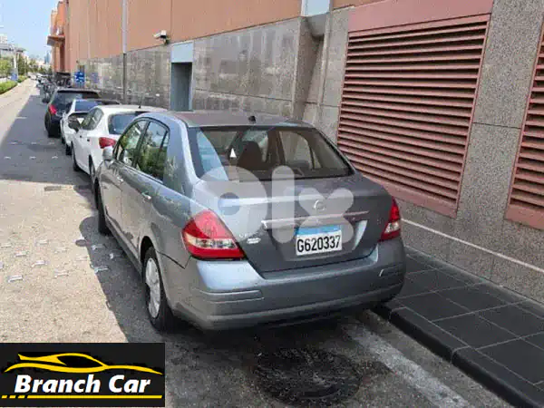 نيسان فيرسا 2007 فضي للبيع | حالة ممتازة،...