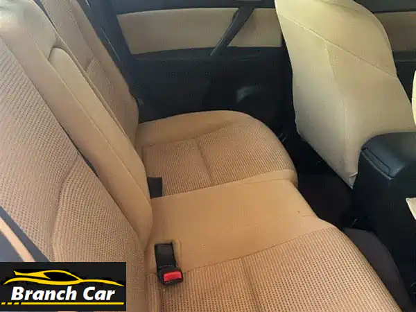 امتلك الآن: مازدا 3 بيضاء 2014 - بحالة الوكالة 160 ألف كم | صيانة كاملة وجاهزة للانطلاق!