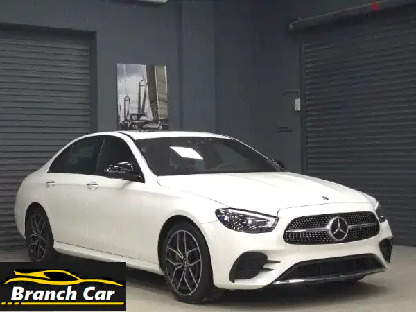 مرسيدس E 450 2021 أبيض: فخامة وارد أمريكي 50 ألف كم! تقسيط...