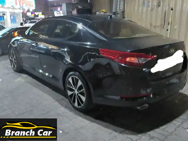 كيا أوبتيما 2013 فل كامل: فخامة أزرق ملكي وبيج فاخر...