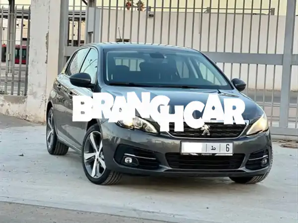 بيجو 308 ديزل 2021 مانيوال بالدار البيضاء | 80 ألف كم...