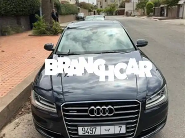 أودي A8 L ديزل 2018 أتوماتيك للبيع بالدار البيضاء –...