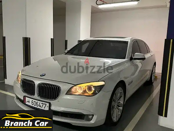 فرصة استثنائية: BMW 7 Series 740 Li 2009 - أبيض - بحالة الوكالة...
