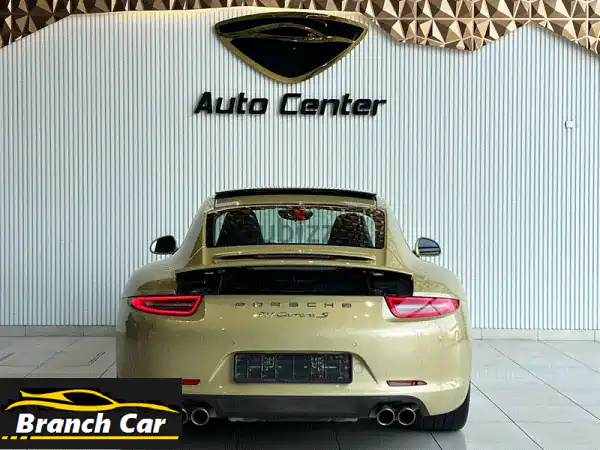 أيقونة ذهبية! بورش 911 كاريرا إس 2012 (وكالة البحرين) | 100 ألف كم فقط | فل كامل!