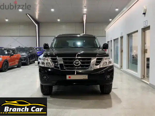 نيسان باترول 2016 أسود - فخامة وقوة بحالة الوكالة | جاهزة للفحص والتسليم الفوري!
