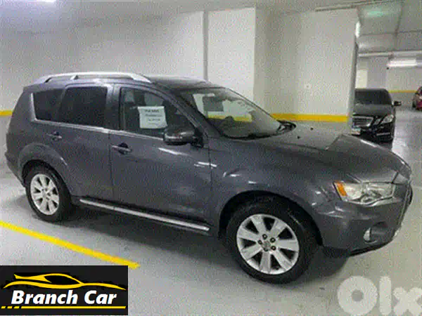 فرصة نادرة! ميتسوبيشي أوتلاندر 2011 (NMC) - 120 ألف كم - مالك واحد | دفع رباعي، فتحة سقف، كالجديدة