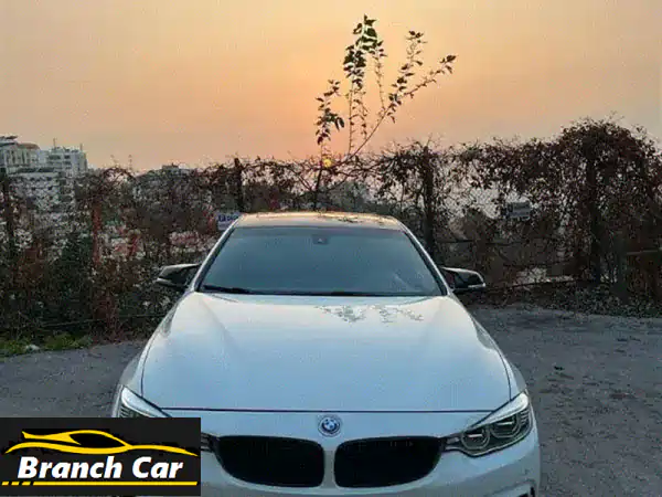 BMW الفئة الرابعة M435i 2015 أبيض | أداء رياضي وفخامة لا...