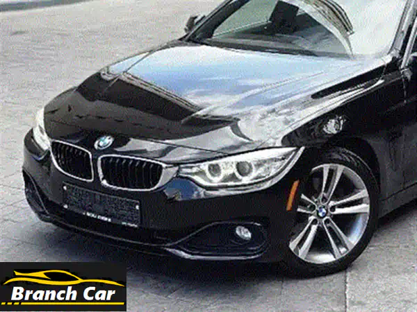 BMW الفئة الرابعة M435i 2015 أبيض | أداء رياضي وفخامة لا مثيل لها | لمسات كاربون وألكانتارا حصرية