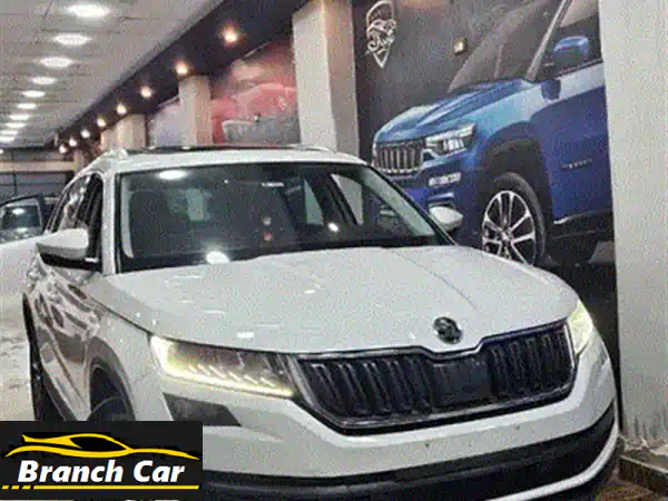 سكودا كودياك 2024 ستايل البيضاء: ضمان 40 ألف كم وصيانة بالشركة! (أداء، فخامة، أمان)