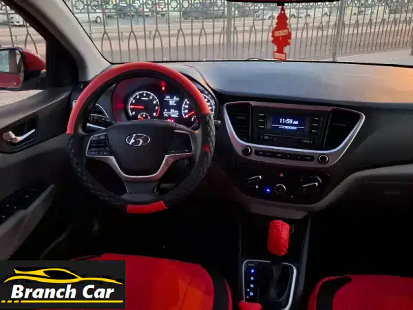 فرصة ذهبية! هيونداي أكسنت 2023 حمراء | صيانة وكالة وتأمين شامل حتى 2026