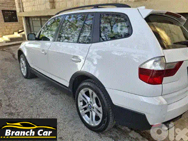 فرصة لا تُعوّض! بي إم دبليو X3 موديل 2007 بيضاء - حالة وكالة | للجادين فقط
